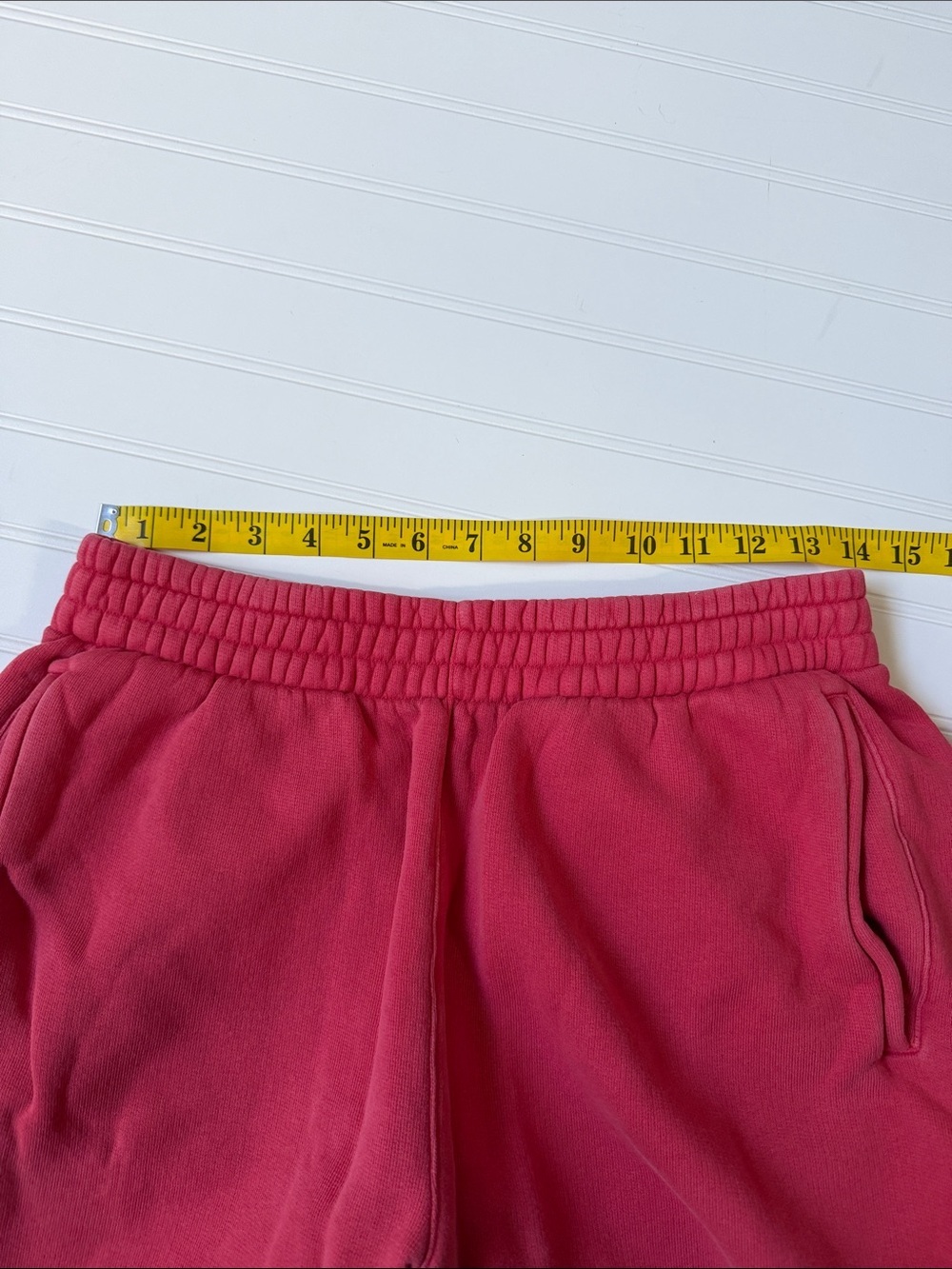 (148)Outdoor Voices Light Red/Coral Track Joggers - Picture 4 of 4
